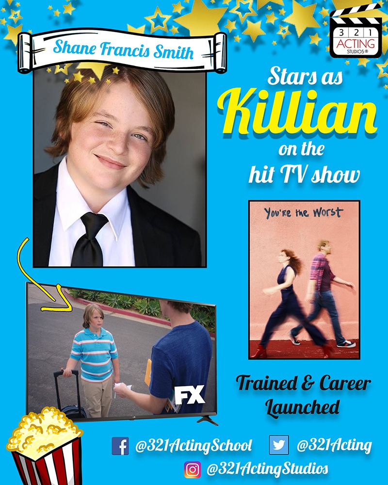Shane Francis Smith Stars as Killian on the hit TV show You're The Worst