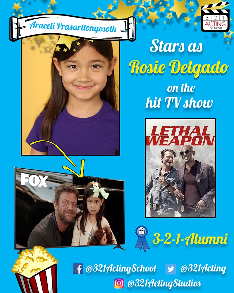 Araceli Prasarttongosoth Stars as Rosie Delgado on the hit TV show Lethal Weapon