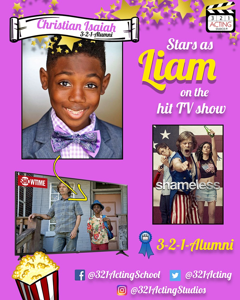 Christian Isaiah Stars as Liam on the hit TV show Shameless