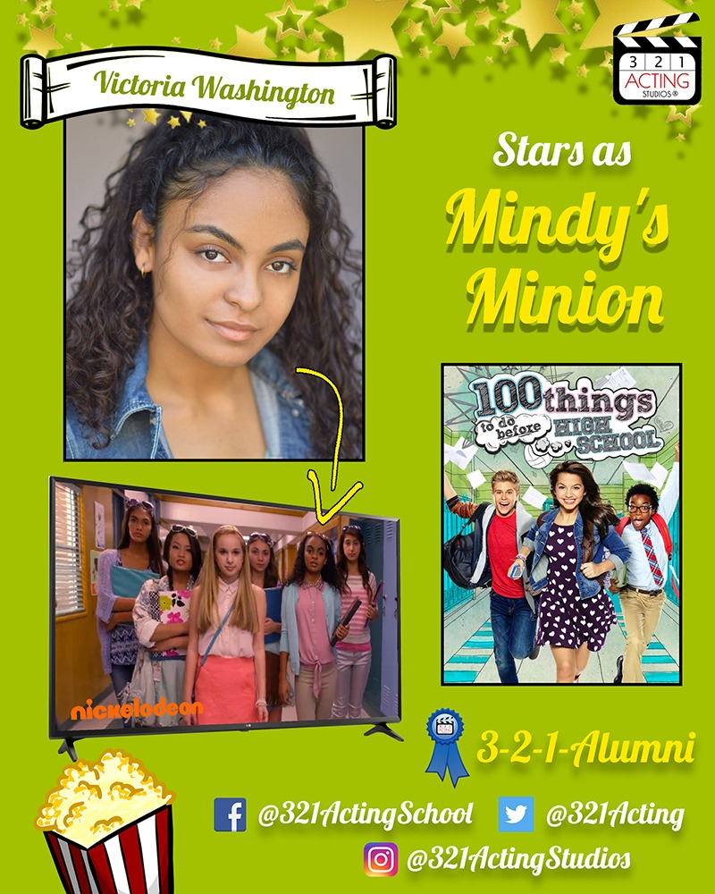 Victoria Washington Stars as Mindy's Minion in 100 Things To Do Before High School