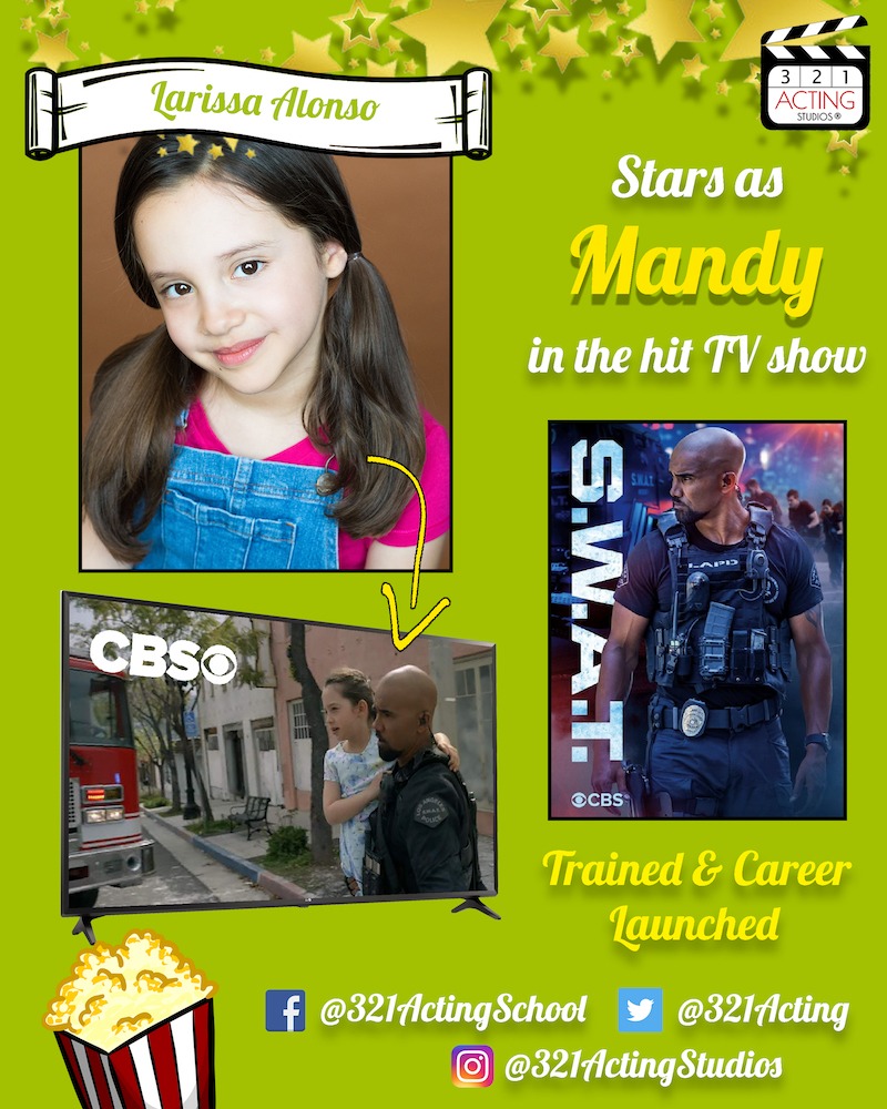 Larissa Alonso Stars as Mandy in the hit TV show S.W.A.T.