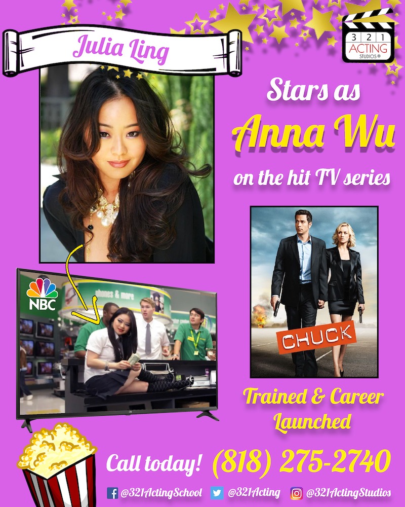 Julia Ling Stars as Anna Wu on the hit TV series Chuck