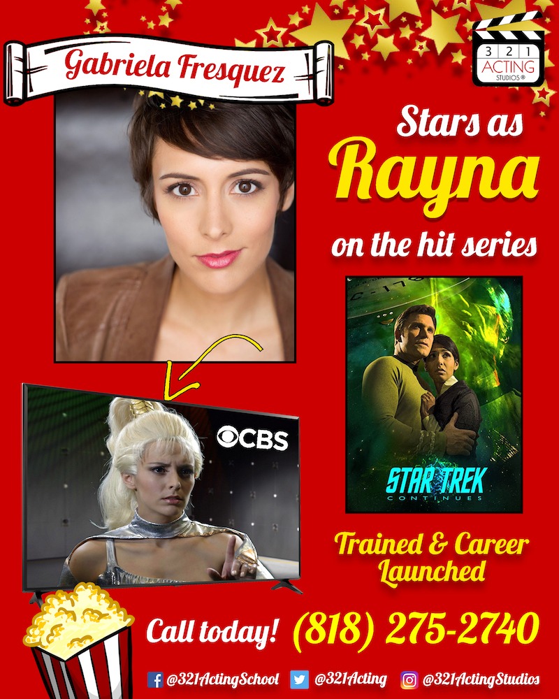 Gabriela Fresquez Stars as Rayna on the hit series Star Trek Continues