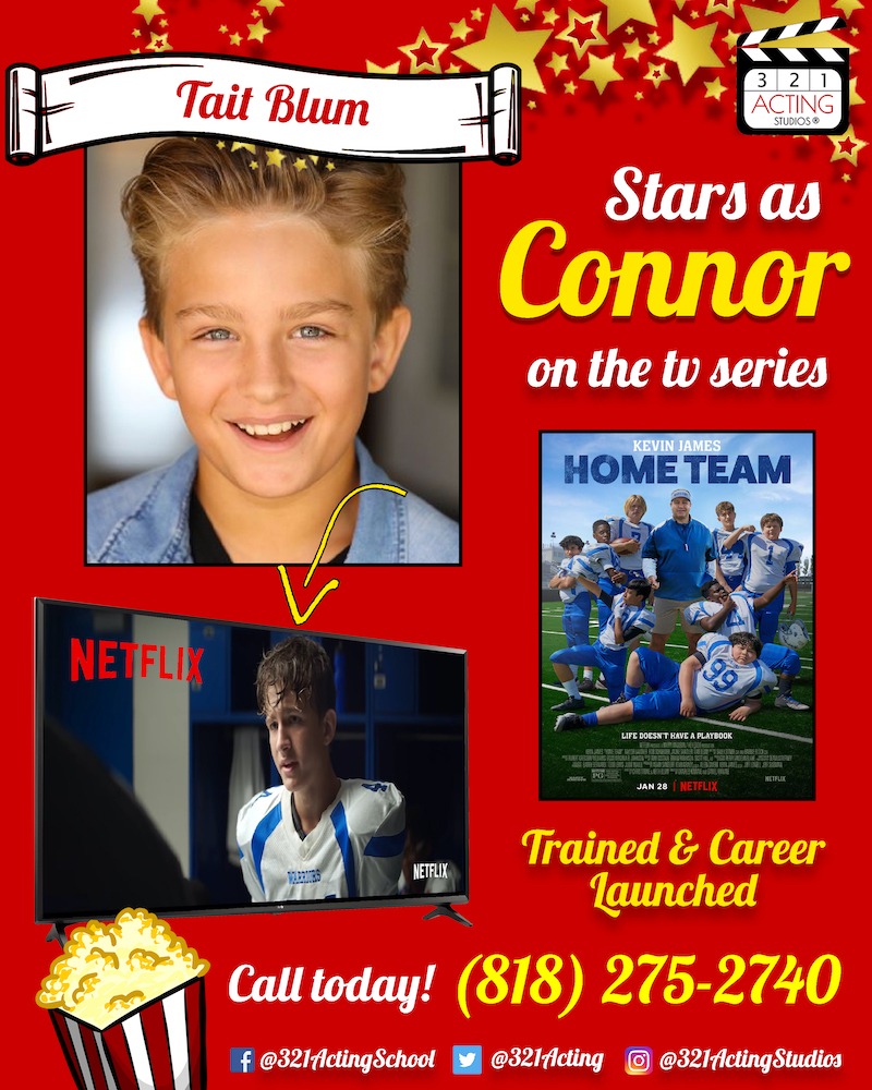 Tait Blum Stars as Connor on the tv series Home Team