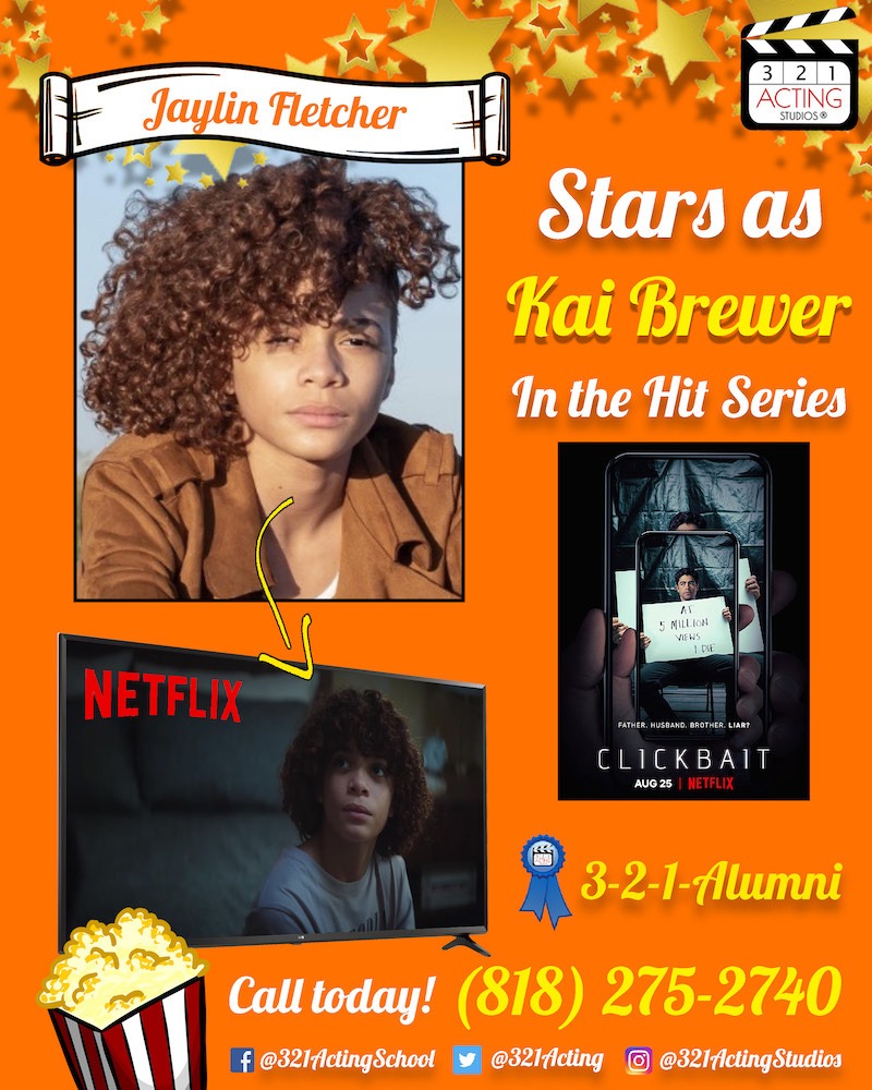 Jaylin Fletcher Stars as Kai Brewer in the hit series Clickbait