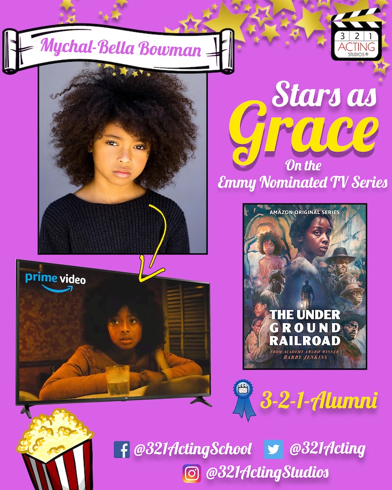 Michael-Bella Bowman Stars as Grace on the Emmy Nominated TV Series The Under Ground Railroad