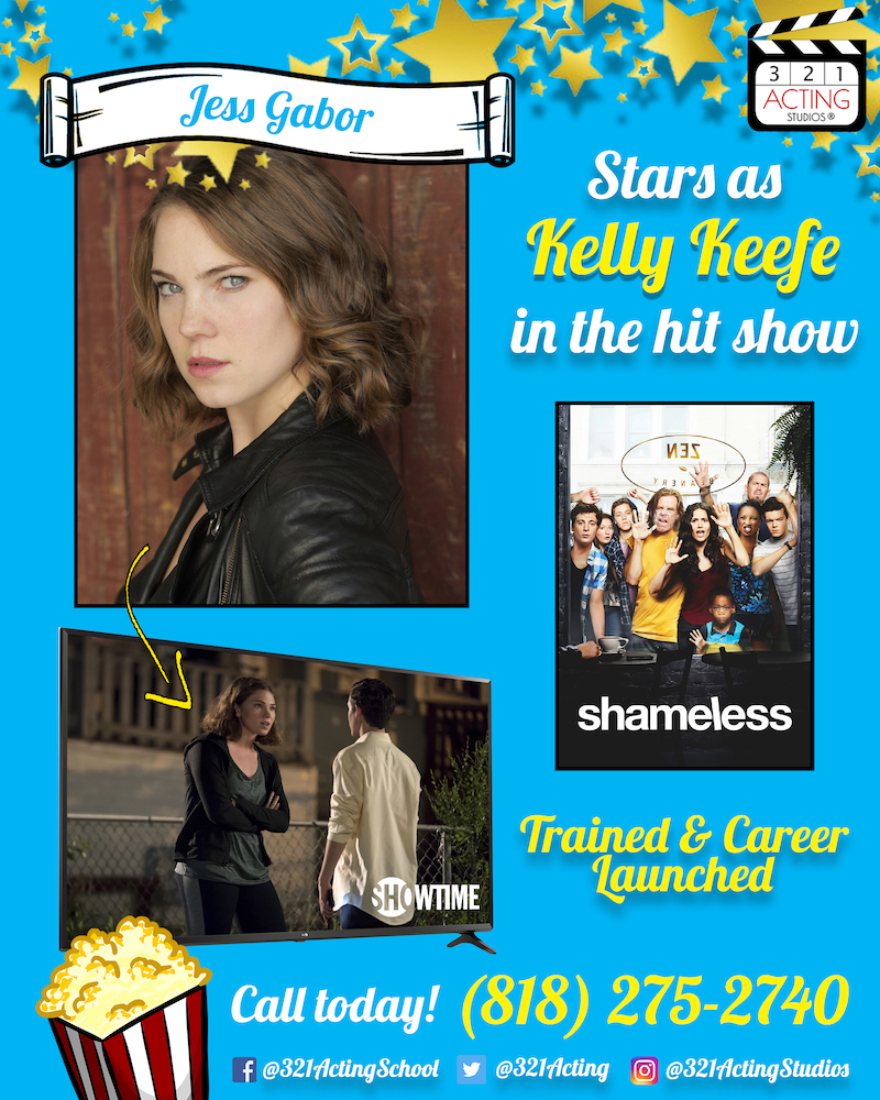 Jess Gabor Stars as Kelly Keefe in hit show Shameless