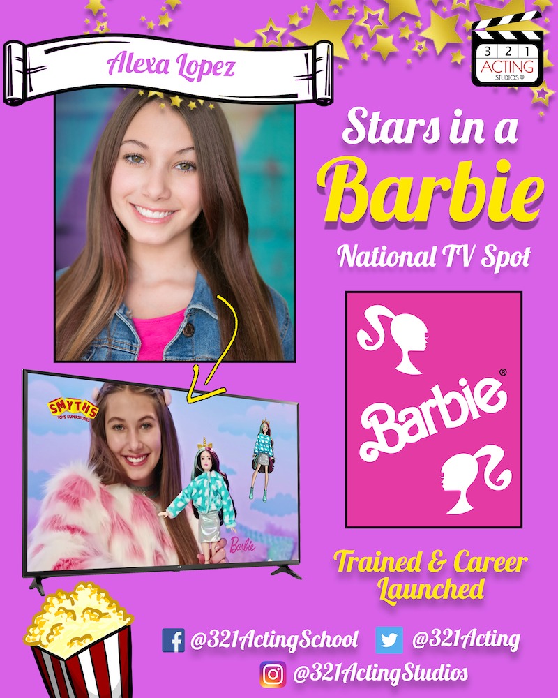 Alexa Lopez Stars in a Barbie National TV Spot