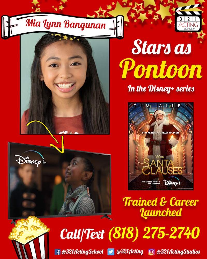 Mia Lynn Bangunan Stars as Pontoon in the Disney+ series The Santa Clauses