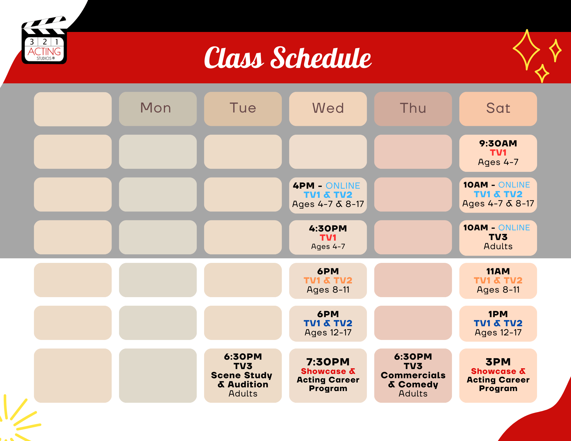 Class Schedule